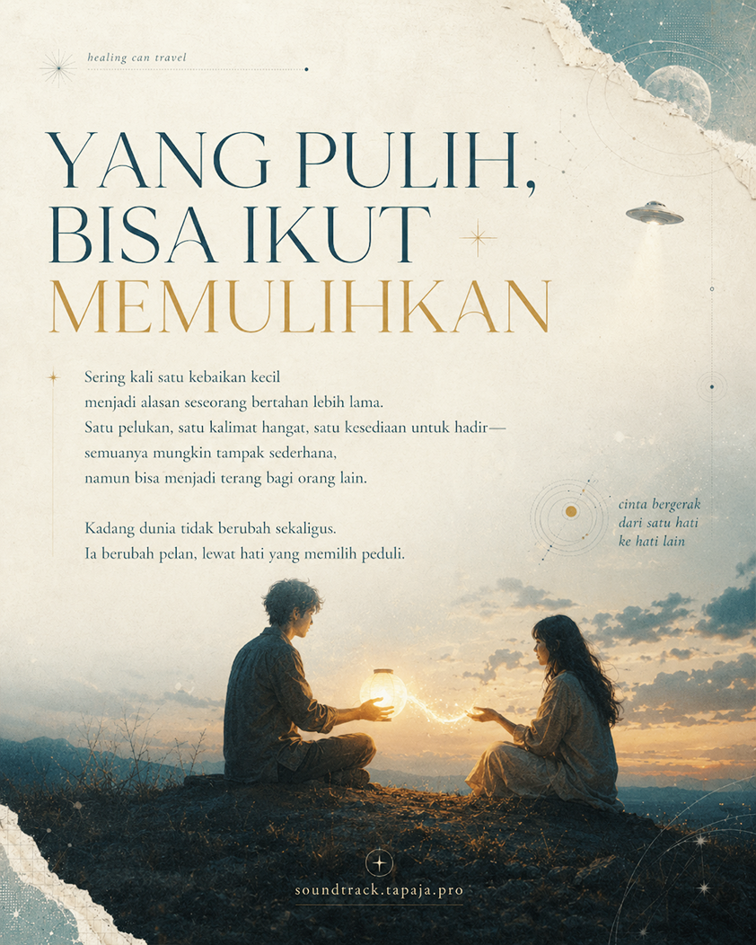 Menjadi hadir saja akan menyelamatkan hidup seseorang.